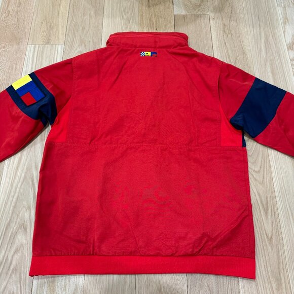 *SOLD* Nike Sportswear Reissue '1987' Walliway Red Woven Retro Saling Jacket - Picture 4 of 7